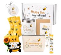 Coffret Cadeau Premium Femme Gobelet Isotherme Pochette de Beauté Chausson
