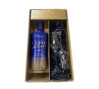 Coffret cadeau - Rhum - Or - CLÉMENT - Canne Bleue - 2 Verres à Rhums CHEF & SOMMELIER