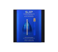 Coffret cadeau Sarah Jessica Parker Blue Rhapsody Eau de Parfum - 75 ml + vaporisateur de sac à main 10 ml - Parfum féminin aux notes d’ambre intenses - Parfum de voyage pour femme