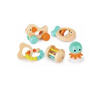 HaPe International – Coffret jouets sensoriels 1er âge – Hochet multicolore