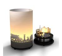 Coffret cadeau Seoul - Magnifique bougie à motif avec projection d'ombres d'horizon de Séoul - Souvenir parfait pour les amateurs de Séoul - Achetez maintenant