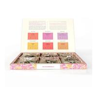 Coffret Cadeau Six Mélanges Précieux, 24 Sachets Individuels, Tisanes et Infusions Relaxantes, Énergisantes et Dépuratives, Packaging Élégant, pour chaque Instant de la Journée (Fruit Selection Box)