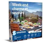 Smartbox – Coffret cadeau Week-end charme et saveurs – 1 nuit, petit-déjeuner et dîner pour 2