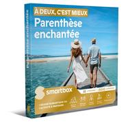 Coffret Cadeau SMARTBOX - 1 séjour romantique ou 1 activité au choix pour 2 personnes - À deux, c'est mieux - Parenthèse enchantée