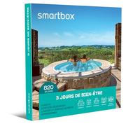 SMARTBOX - Coffret Cadeau Couple - Idée cadeau original : Séjour 3 jours de bien-être et spa à deux, weekend de relaxation et détente