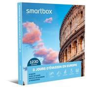 Smartbox - Coffret Cadeau - 3 Jours d'évasion en Europe - 2 Nuits avec ou sans Petits-déjeuners pour 2 Personnes