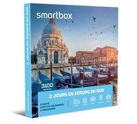 Coffret Cadeau SMARTBOX - 3 jours en Europe en duo - 2 nuits avec petits-déjeuners pour 2 personnes