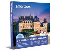 Coffret Cadeau SMARTBOX - 3 jours gastronomie, châteaux et belles demeures - 2 nuits avec petits-déjeuners et 1 ou 2 dîners avec