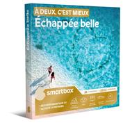 Coffret Cadeau SMARTBOX - À deux, c'est mieux - Échappée belle - 1 activité ou un séjour romantique au choix pour 2 personnes