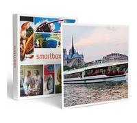 Coffret Cadeau SMARTBOX - Découverte de Paris lors d’un dîner croisière Prestige sur la Seine pour 2 adultes- Gastronomie G