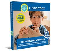 Coffret cadeau SmartBox En cavale Mes 3 enquêtes à recevoir 7-12 ans