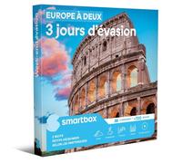 Coffret Cadeau SMARTBOX - Europe à deux Week-end évasion - 2 nuits en Europe avec petits-déjeuners selon les partenaires pour 2