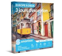 Coffret Cadeau SMARTBOX - Europe à deux - 3 jours d'exception - 2 nuits avec petits-déjeuners en Europe pour 2 personnes
