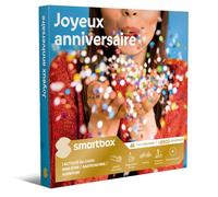 Coffret Cadeau SMARTBOX - Joyeux anniversaire - 1 activité à vivre pour 1 ou 2 nuits personnes