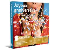 Coffret Cadeau SMARTBOX - Joyeux anniversaire Découverte - 1 activité à vivre pour 1 ou 2 personnes