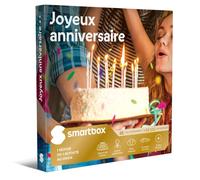 Coffret Cadeau SMARTBOX - Joyeux anniversaire Signature - 1 activité ou un séjour à vivre pour 1 ou 2 personnes