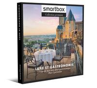 Coffret Cadeau SMARTBOX - Luxe et gastronomie - 1 nuit avec petit-déjeuner et dîner avec champagne, vin ou cocktail pour 2