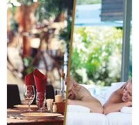 Coffret Cadeau SMARTBOX - Massage avec accès à l’espace bien-être et dîner Menu 3 Plats pour 2- Multi-thèmes G