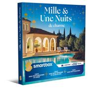 Smartbox - Coffret Cadeau - Mille & Une Nuits de Charme - 1 Nuit avec Petit-déjeuner, avec ou sans dîner ou accès à l'espace détente pour 2 Personnes