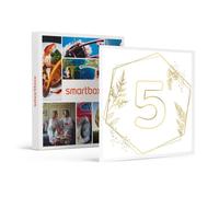 Coffret Cadeau SMARTBOX - Noces de bois : joyeux 5e anniversaire de mariage ! - 1 halte gourmande 1 parenthèse détente ou 1