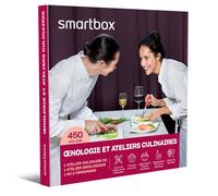 SMARTBOX - Coffret Cadeau Homme, Femme ou Couple - Idée cadeau original : Œnologie et ateliers culinaires pour 1 ou 2 personnes
