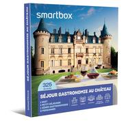 Coffret Cadeau SMARTBOX - Séjour gastronomie châteaux et belles demeures - 1 nuit avec petit-déjeuner et dîner gastronomique pour 2