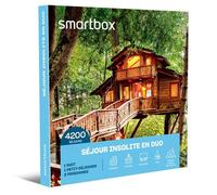 Smartbox - Coffret Cadeau Séjour Insolite en Duo - Idée Cadeau Originale - Une Nuit avec Petit-déjeuner pour 2 Personnes
