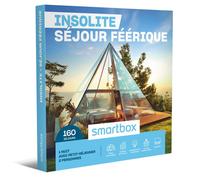 Smartbox - Coffret Cadeau - Séjour Insolite et féérique - 1 Nuit avec Petit-déjeuner pour 2 Personnes