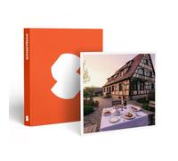 Coffret Cadeau SMARTBOX - Séjour romantique avec dîner gastronomique - 1 nuit avec petit-déjeuner et dîner pour 2 personnes