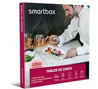 Coffret Cadeau SMARTBOX - Tables de chefs - 1 menu de chef avec ou sans boissons pour 2 personnes