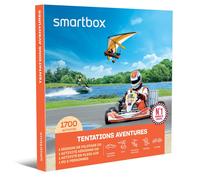 SMARTBOX - coffret cadeau couple - Fête des Pères - Tentations aventure - idée cadeau originale - 1 aventure à vivre pour 1 ou 2 personnes