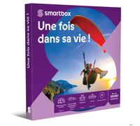 Coffret Cadeau SMARTBOX - Une fois dans sa vie ! - 1 bon cadeau pour 1 ou 2 personnes : sensations fortes et expériences uniques
