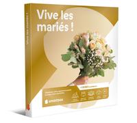 Coffret Cadeau SMARTBOX - Vive les mariés ! - 1 bon cadeau pour 2 personnes : séjour romantique, spa, gastronomie ou aventure