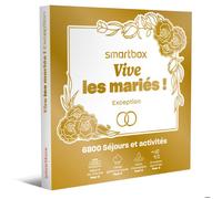 Coffret Cadeau SMARTBOX - Vive les mariés ! Exception - 1 séjour ou 1 activité romantique pour 2 personnes