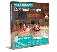 Coffret Cadeau SMARTBOX - Week-end Cosy - Destination spa - 1 ou 2 nuits nuits avec accès au spa petit-déjeuner / dîner selon les