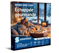 Coffret Cadeau SMARTBOX - Week-end Cosy - Échappée gourmande - 1 ou 2 nuits, petit-déjeuner / dîner / spa selon les partenaires