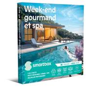Coffret Cadeau SMARTBOX - Week-end gourmand et spa - 1 ou 2 nuits nuits avec petit-déjeuner / dîner / spa selon les partenaires