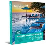 Smartbox - Coffret Cadeau - Week-End Spa et gastronomie - 1 Nuit avec Petit-déjeuner, dîner et Soin ou accès à l'espace Bien-être pour 2 Personnes