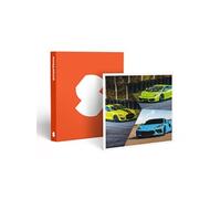 - Coffret Cadeau Stage de pilotage multivolant : 2 tours en Corvette, 2 tours en Lamborghini Gallardo LP560 et 2 tours en Mustang sur le circuit du