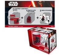 Coffret cadeau Star Wars Kylo Ren ABYstyle 1 mug 320ml et 1 porte-clés en PVC + 2 mini-stickers G