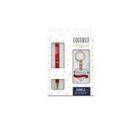 Sud Trading Company Coffret cadeau stylo et porte-clés modèle Maman parfaite, Multicolores, pour les mères et futures mères, Femme, Famille, maternité, Classique