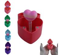 Coffret cadeau surprise imprimé en 3D - Cœur pop-up avec rose à l'intérieur, cadeau original pour la Saint-Valentin ou un anniversaire, souvenir romantique et décoration