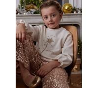 VERTBAUDET Coffret Cadeau Sweat noël et Baguette Magique écru 4A