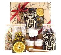 Coffret Cadeau Thé et Sucreries "Pour le Meilleur Grand-Père ou la Meilleure Grand-Père" UniTea Land