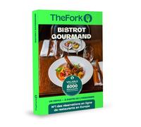Coffret cadeau TheFork - Bistrot Gourmand - 1 repas à partir de 2 personnes dans près de 8000 restaurants en France