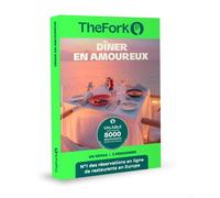Coffret cadeau TheFork - Dîner en Amoureux - 1 dîner pour 2, moment complice dans près de 8000 restaurants