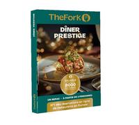 Coffret cadeau TheFork - Dîner Prestige - 1 dîner à partir de 2 personnes dans des restaurants de prestige