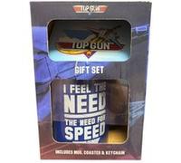 Pyramid International Top Gun coffret cadeau - Inclus un Mug, un porte-clé et un dessous de verre - Idée cadeau originale- Produit officiel sous licence