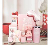 Coffret cadeau tournesol pour femme, cadeau d'anniversaire pour femme, cadeau de Saint-Valentin cadeau tasse pour la fête des mères, cadeau meilleure amie, maman (D)