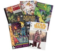 Coffret cadeau ultime de roman graphique - Six (6) romans graphiques différents avec DC, Marvel, Indy - Convient aux enfants/adolescents/adultes sans contenu inapproprié ou histoires incomplètes pour
